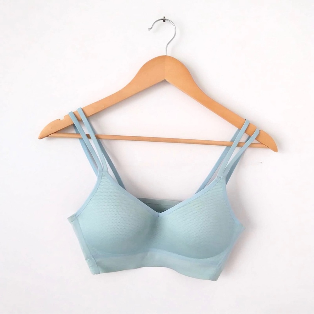 Nike Dri Fit Blue Sports Bra
